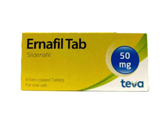 Ernafil Tab 西地那非 50mg (與威而鋼成份相同)